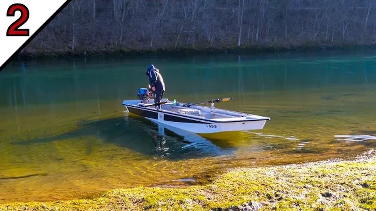 Trout fishing CRYSTAL CEAR WATER from a BOAT!! || TROUT CAPITAL USA (Part 2)