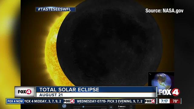 Are you ready for the total solar eclipse? On National Moon Day, Taste and See SWFL heads to the Calusa Nature Center and Planetarium