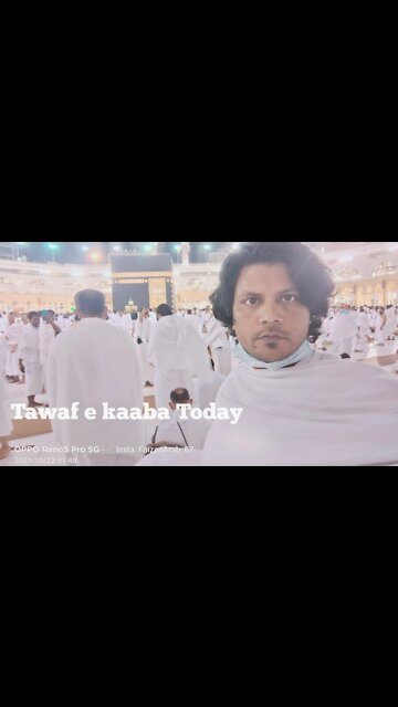tawaf e kaaba today | Masjid Al Haram | Qaba 🕋 🤲 #masjidalharam #qabalive #shorts