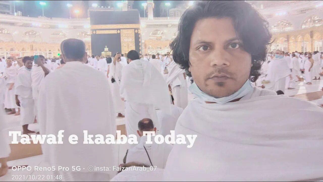 tawaf e kaaba today | Masjid Al Haram | Qaba 🕋 🤲 #masjidalharam #qabalive #shorts