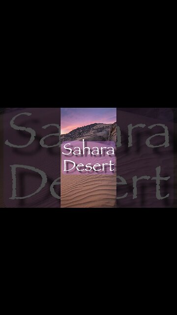 Learn about Sahara Desert | Sahara Dust Storm | dust cloud #shorts