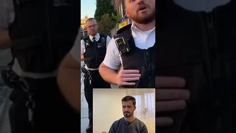 Uk police arrest a guy witha camera #trending #viral #youtubeshorts #uk