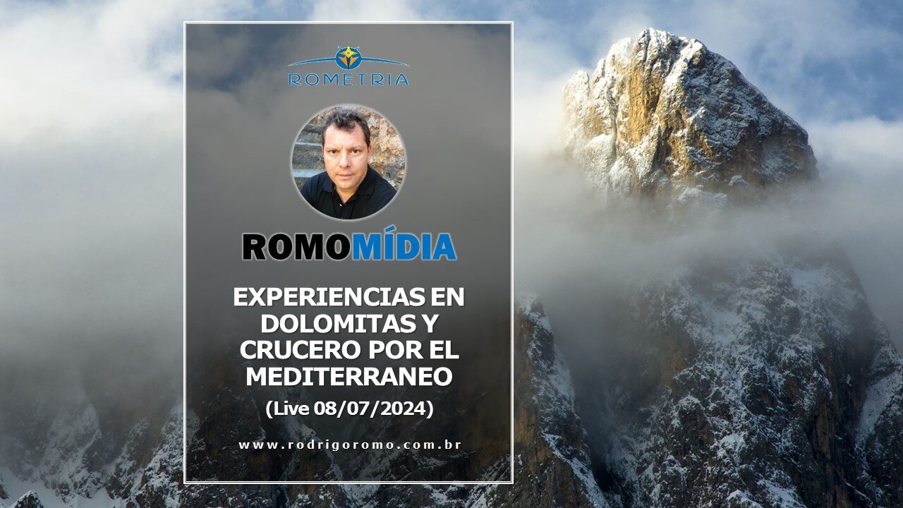 LIVE 08/07/2024 - EXPERIENCIAS EN LAS DOLOMITAS Y CRUCERO POR EL MEDITERRÁNEO