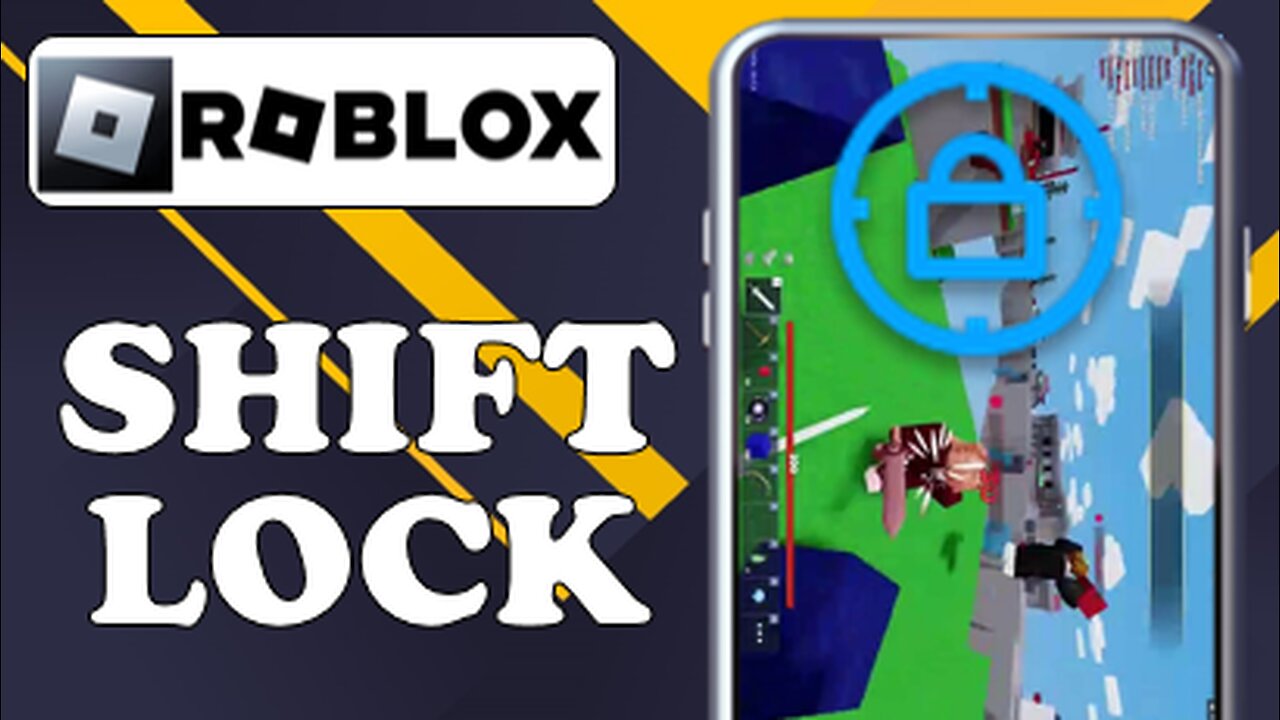 HOW TO GET SHIFT LOCK ON ROBLOX MOBILE