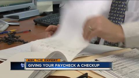 IRS encourages taxpayers to do "paycheck check-up"