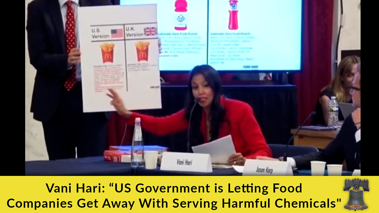 Vani Hari: “US Government is Letting Food Companies Get Away With Serving Harmful Chemicals"