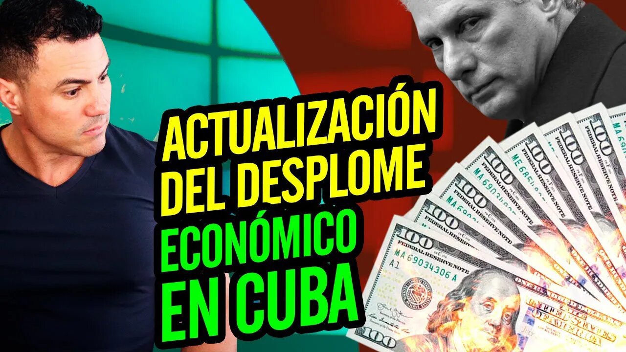 ✍️ Actualización del desplome económico en Cuba 👇