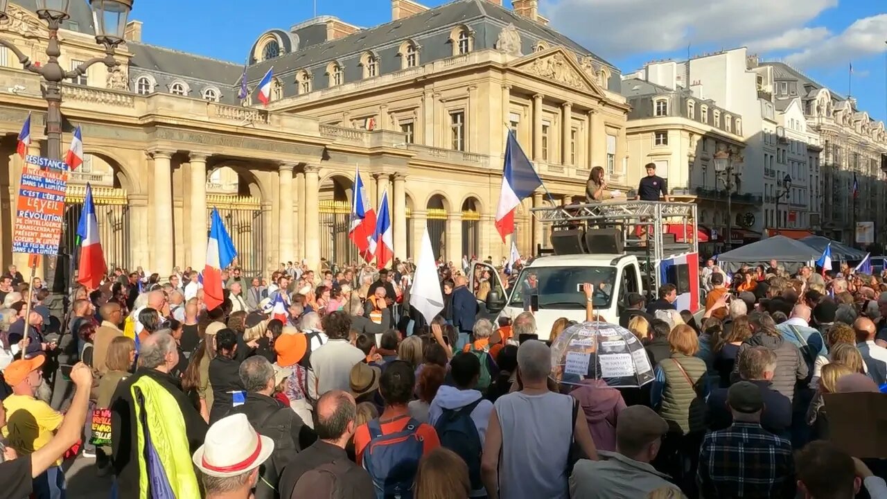 Rendez-vous de la Résistance, place du 18 Juin 1940 à Paris le 08 Octobre 2022 - Vidéo 13