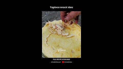 TAPIOCA SNACK IDEA #vilmakitchen