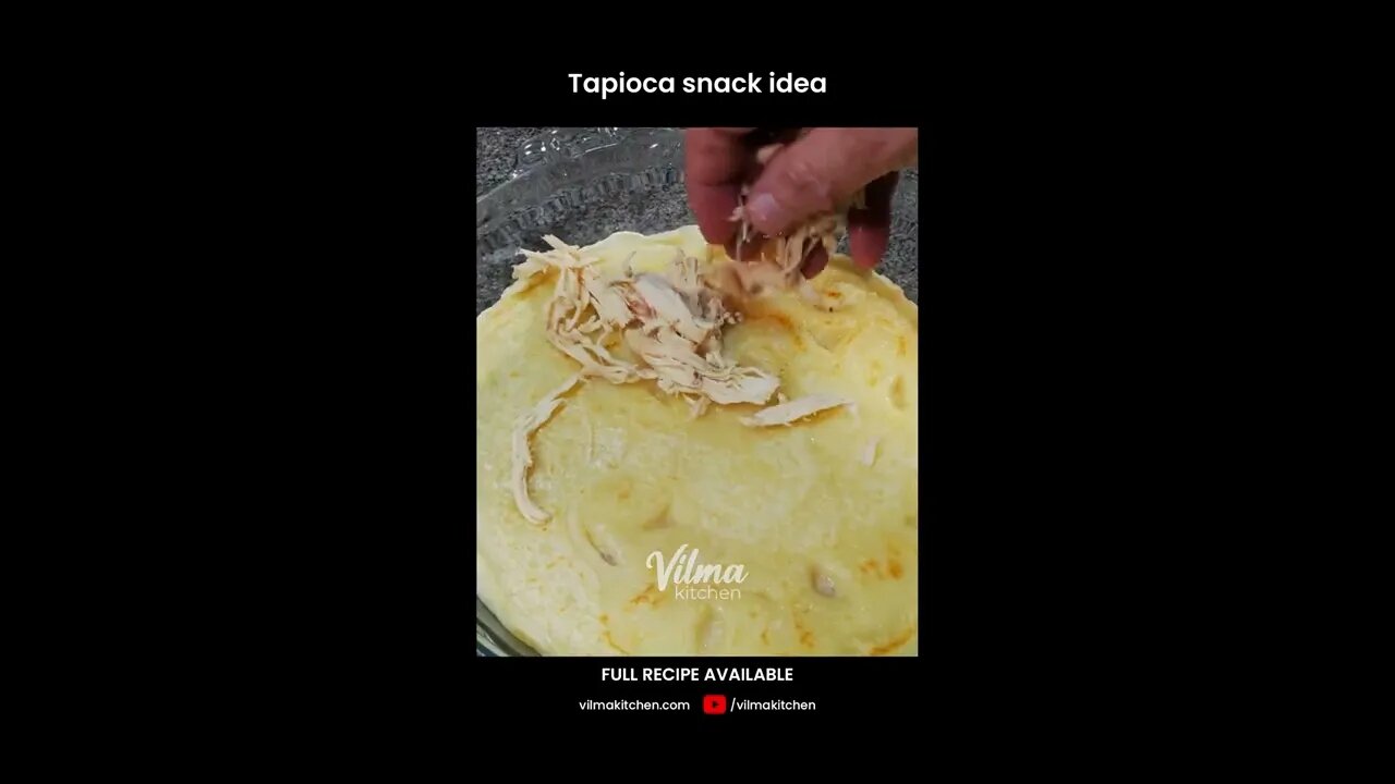 TAPIOCA SNACK IDEA #vilmakitchen