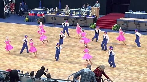 Island Style Dance Pre-teen Team at Dancesport Nationals ‘23!