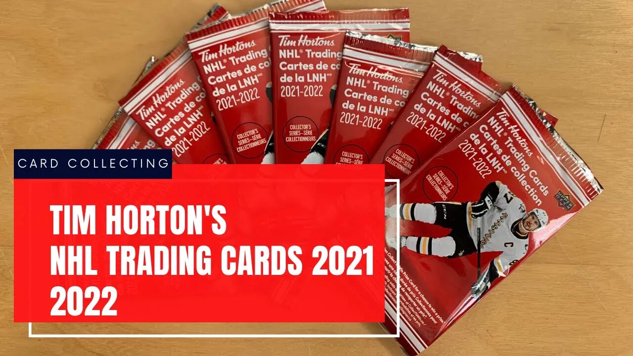 Tim Horton’s NHL Trading Cards 2021 2022 Unwrapping Pull #5