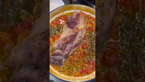 Braised lamb neck #asmr