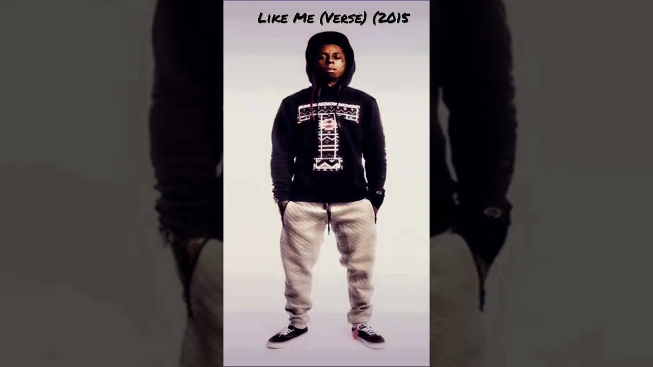 Lil Wayne - Like Me (Verse) (2015) (432hz) #RnBtypebeat #jamesonmusiclibrary #432hertz #ytshorts