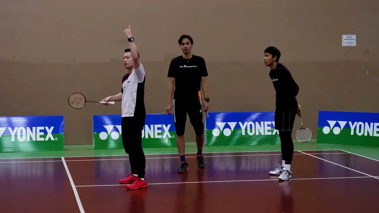 Doubles Rotation Tips - Badminton Tutorial Coach Kowi Chandra English with Indonesian Subtitles