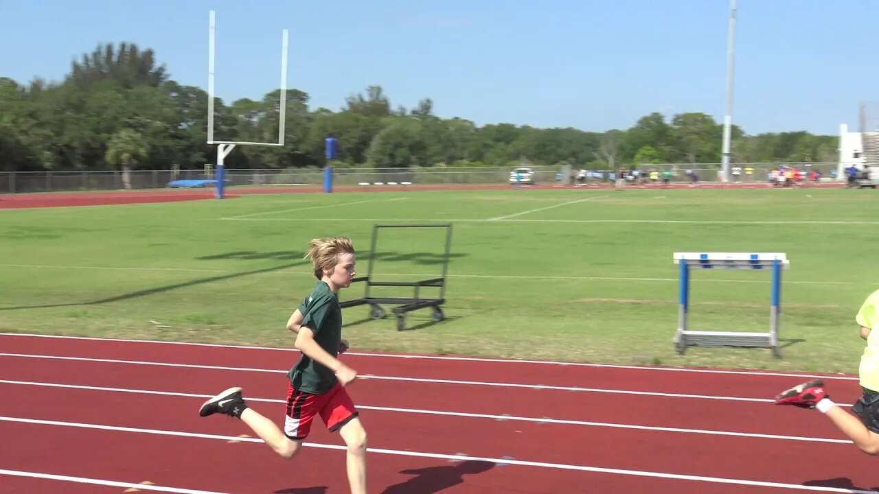 Landon's Track Meet At Sebastian River High School, I Am A Proud Pappy!