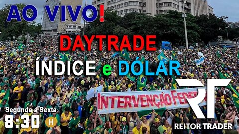 PROTESTOS EM TODO O BRASIL, VEJA OS IMPACTOS NA BOLSA DE VALORES - DAY TRADE (B3)