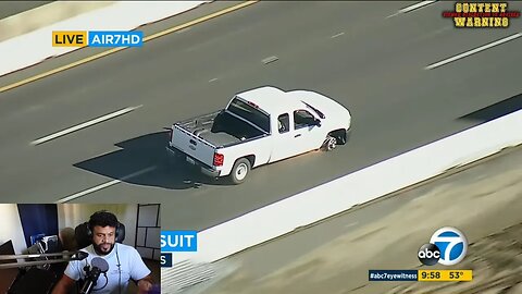 WATCH LIVE! CHASE PICKUP TRUCK! CALIFORNIA PURSUIT