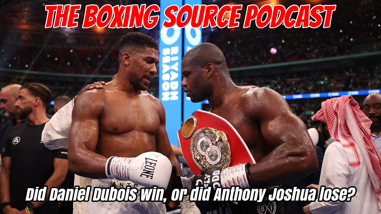 Did Daniel Dubois win, or did Anthony Joshua lose?