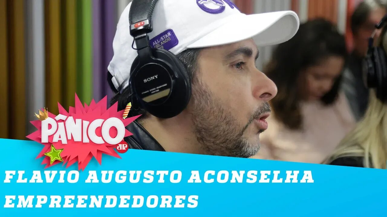 Flávio Augusto da Silva dá conselhos para jovens empreendedores: 'Coragem e competência'