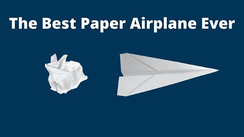 How To | Paper Airplane