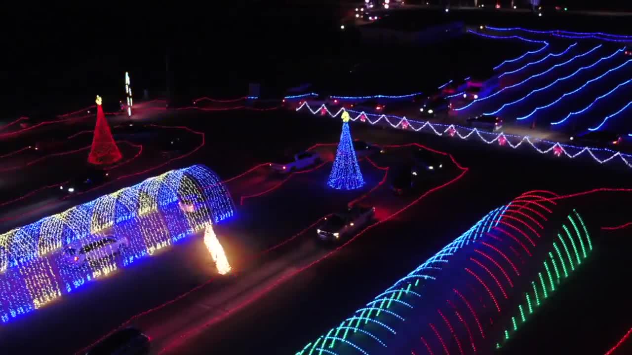 Drive-thru Christmas lights in Goodyear for half off