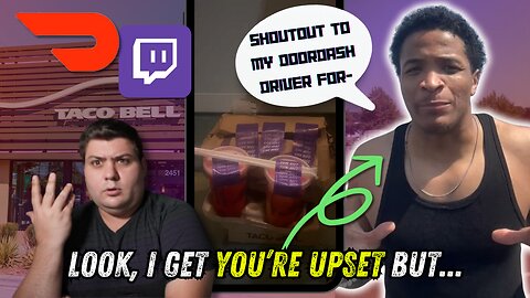 Twitch Streamer EXPOSED Doordash Driver and CANCELED Them!! UberEats Grubhub #NoTipNoTrip