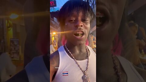 #liluzivert eating a cockroach in #thailand