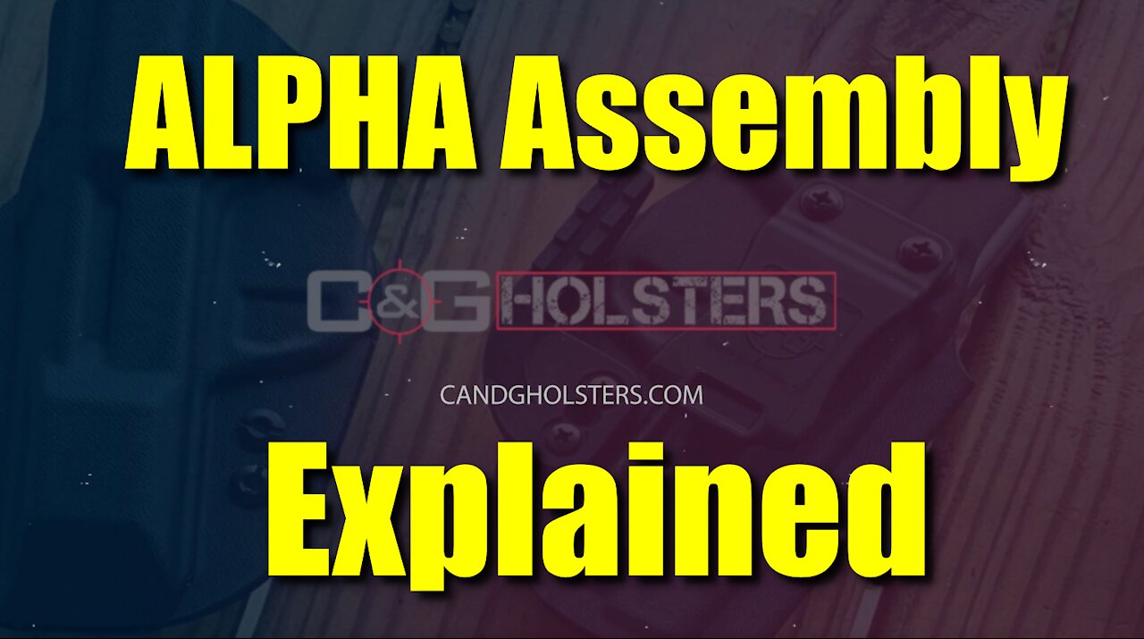 Alpha Assembly Instructions