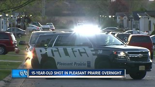 15-year-old boy shot multiple times in Pleasant Prairie