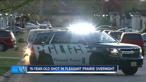15-year-old boy shot multiple times in Pleasant Prairie