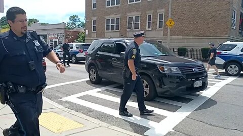 Boston police respond to shots fired at Humboldt and Crawford