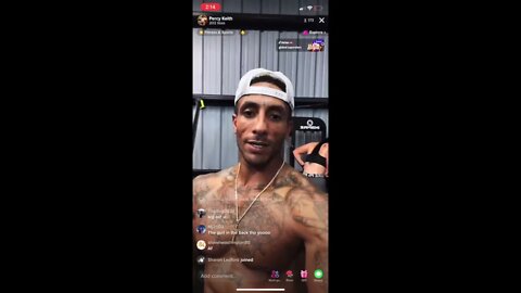 PERCY KEITH DOES PERFECT PULL UPS ON TIKTOK LIVE