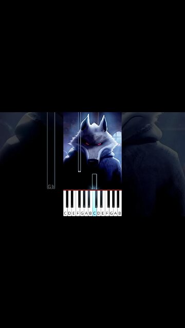 The Whistle of Death (Puss in Boots 2) - 2 Octave Piano Tutorial