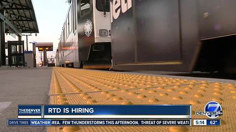 RTD is hiring