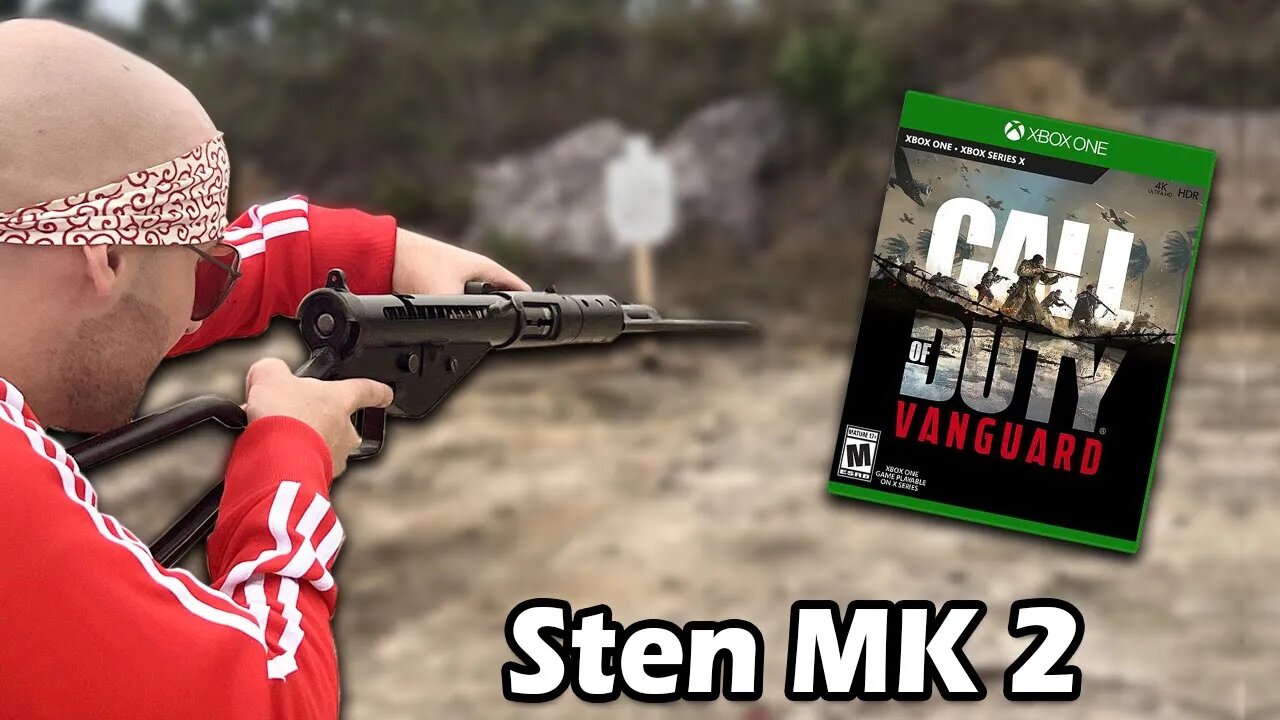 Destroying Cod Vanguard with The Sten Gun