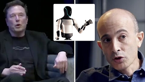 Elon Musk | "Number of Robots Will Vastly Exceed Number of Humans. It Can Watch & Teach Your Kids. Ratio of Humanoid Robots to Humans Is Going to Be 2 to 1." + "AI Being Should Be Granted Rights." - Yuval Noah Harari