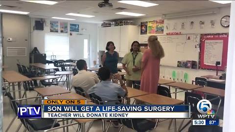 Duncan Middle School teacher donates his kidney to former student