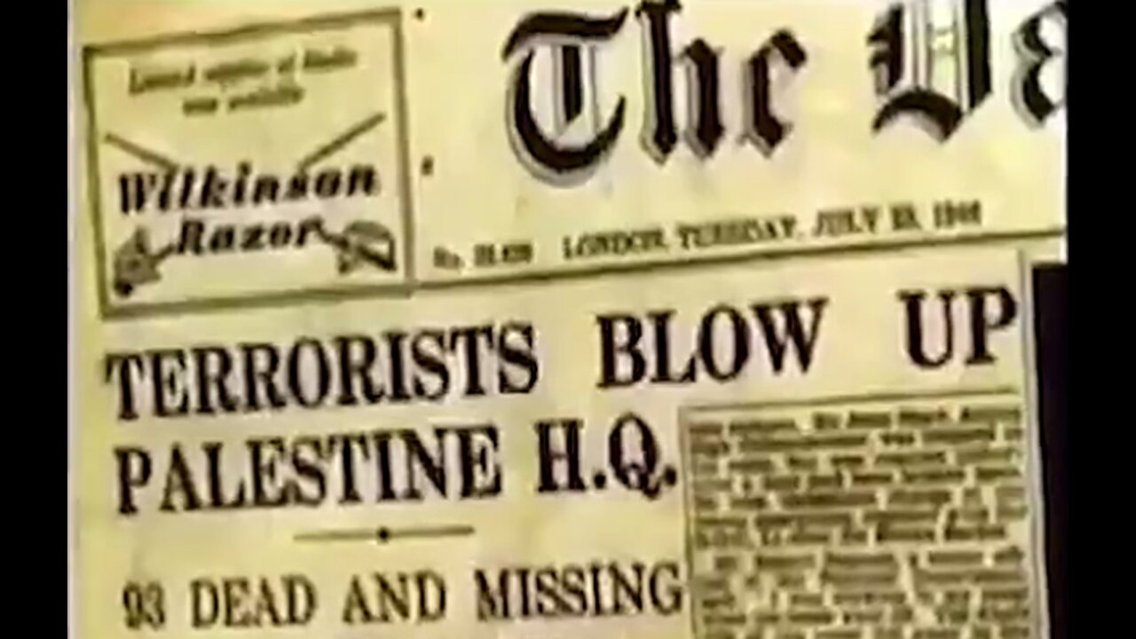 ISRAEL IS A TERRORIST STATE, FOUNDED BY THE (((ROTHSCHILD))) BANKING CARTEL & A PLAGUE UPON MANKIND!