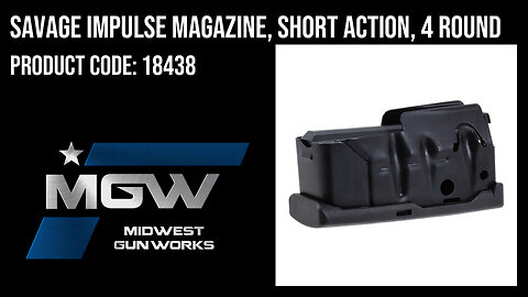 Savage Impulse Magazine, Short Action, 4 Round - 18438