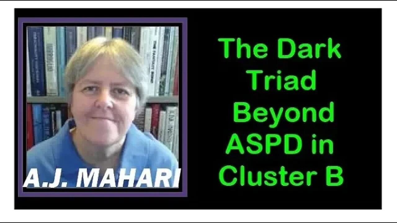 The Dark Triad - Beyond ASPD in Cluster B