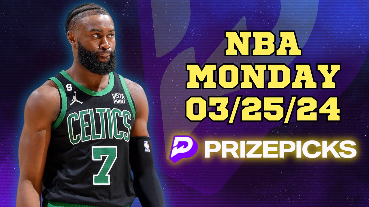 #PRIZEPICKS | BEST PICKS FOR #NBA MONDAY | 03/25/24 | BEST BETS | #BASKETBALL | TODAY | PROP BETS