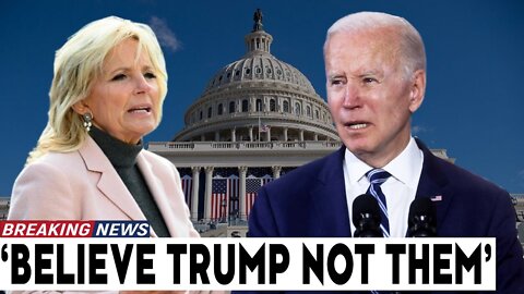 Biden MOCKED after ‘wife’ Jill SHUTS UP him with foolish ‘inflation’ story…Trump confirms ‘all lies’