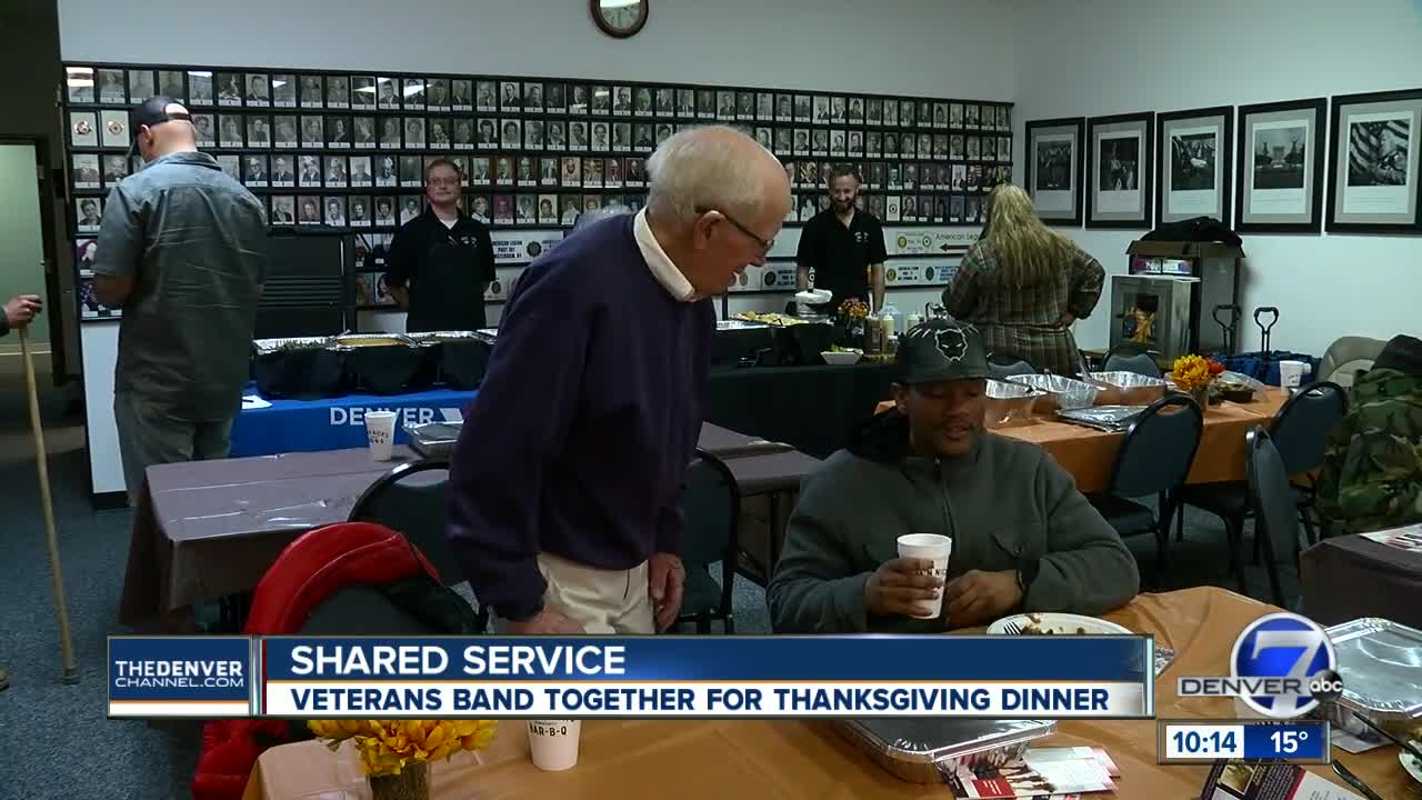 Organization gives veterans a meal during the Thanksgiving holiday