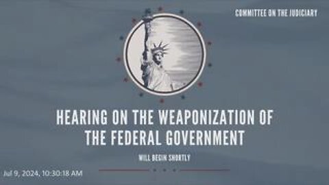 Hearing on the Weaponization of the Federal Government | House Judiciary GOP