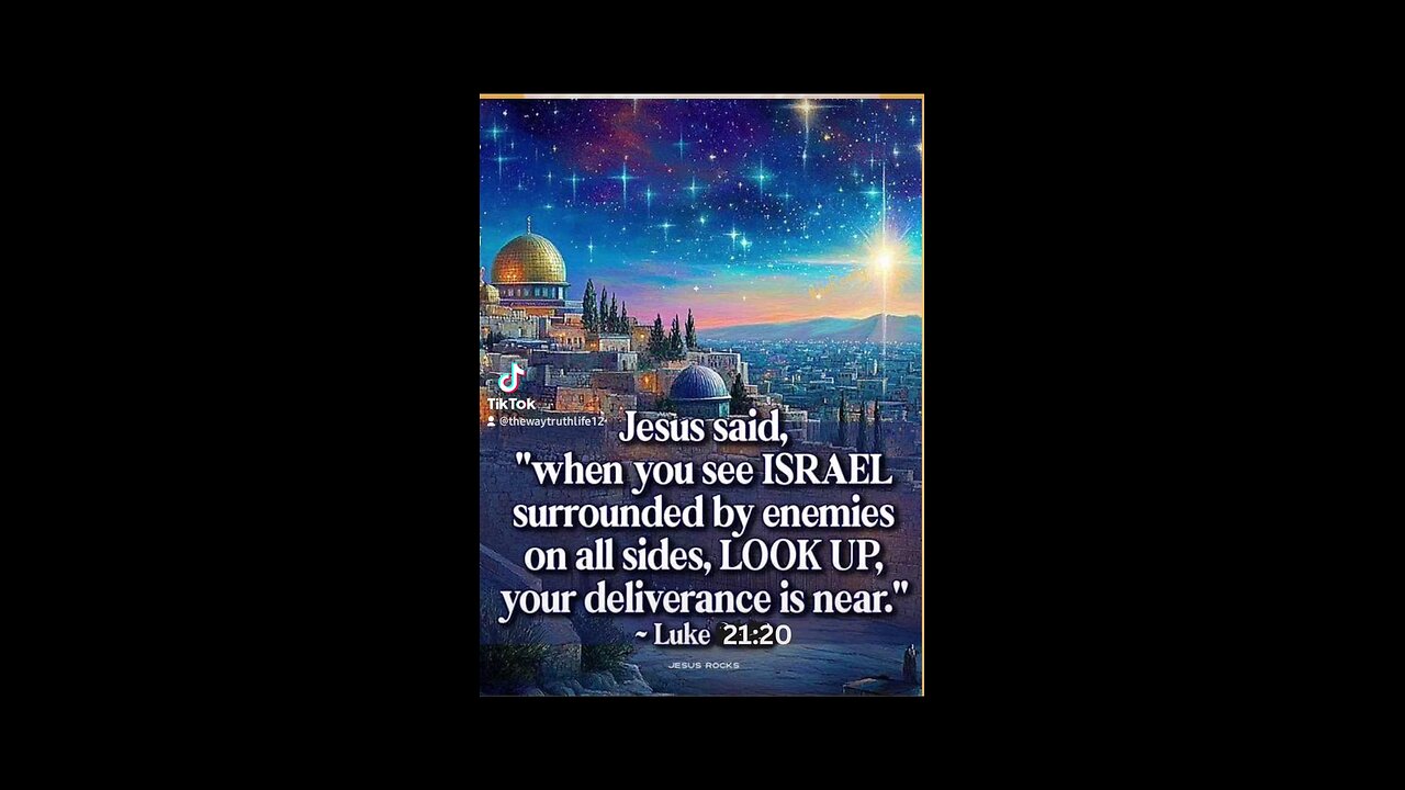 We are seeing this now.. so much prophecy is happening surrounding #Israel