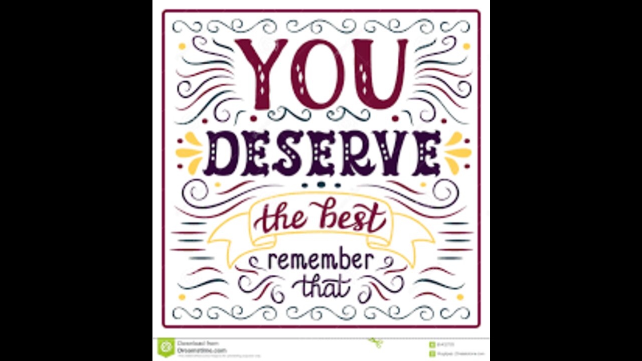 You Deserve What You Want When You Want It