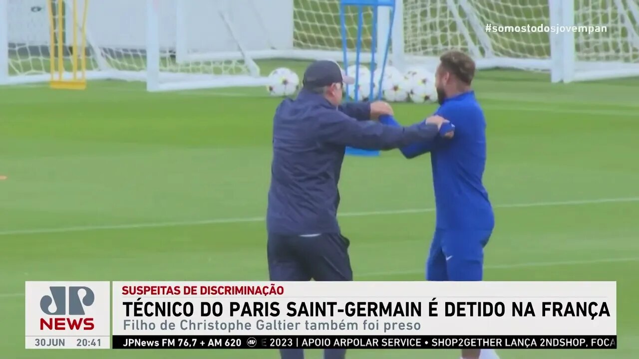Técnico do Paris Saint-Germain é detido na França por suspeita de racismo