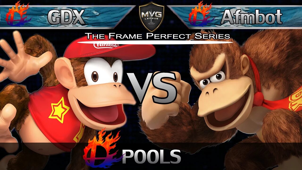 SSHQ|GDX (Diddy) vs. Afmbot (Donkey Kong) - Pools - FPS