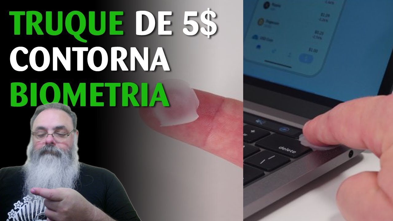 Biometria de digital pode ser contornada com 5 dólares